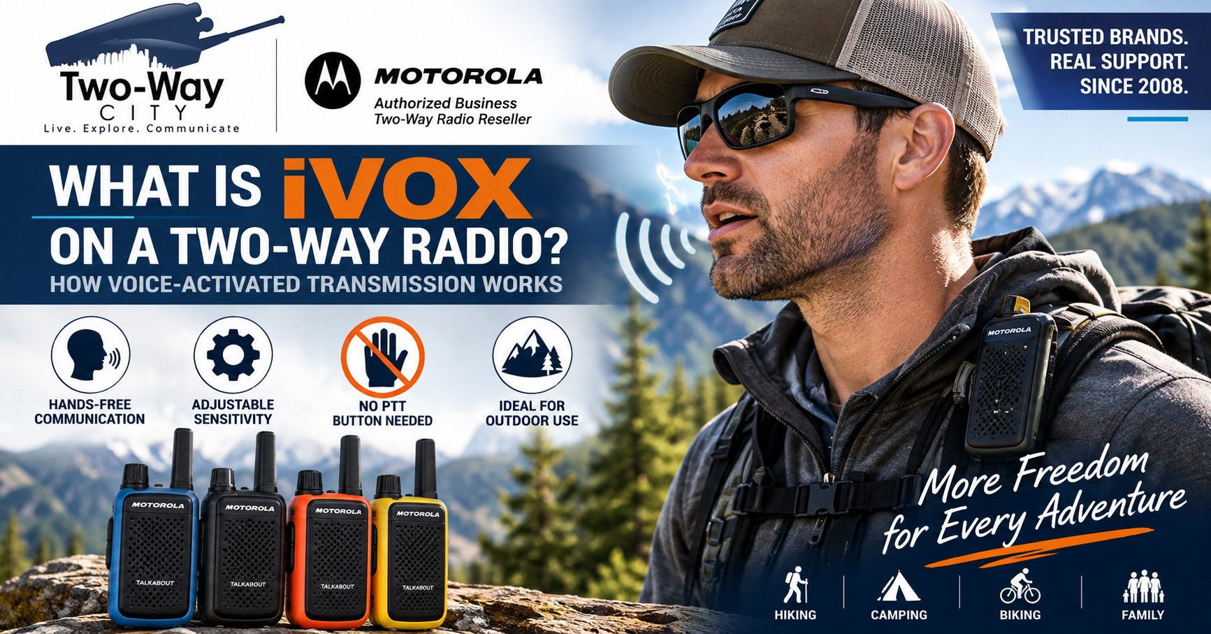 What Is iVOX on a Two-Way Radio? | Two-Way City