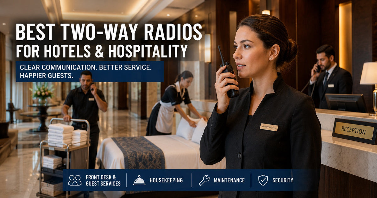 Best Two-Way Radios for Hotels & Hospitality