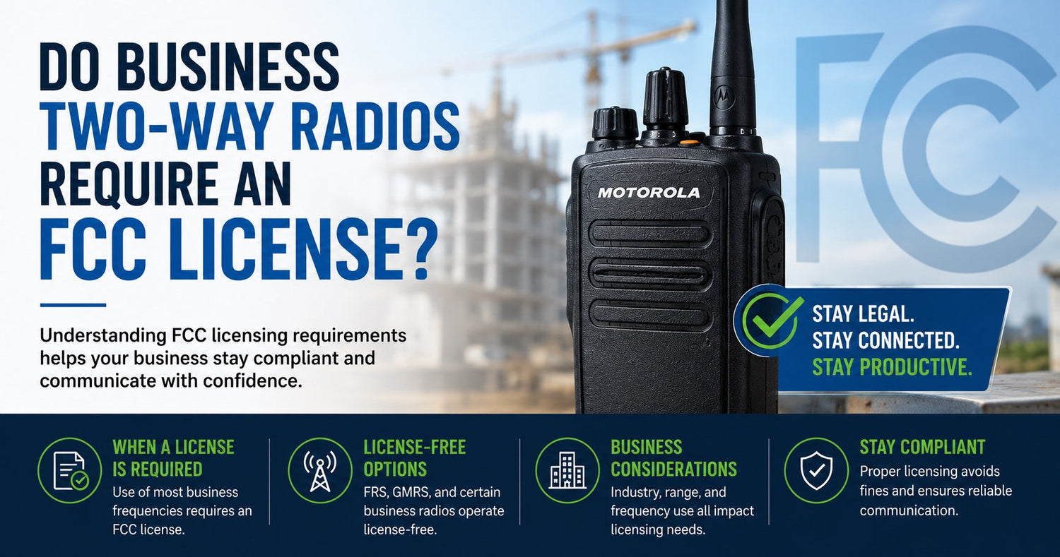 Do Business Two-Way Radios Require an FCC License?