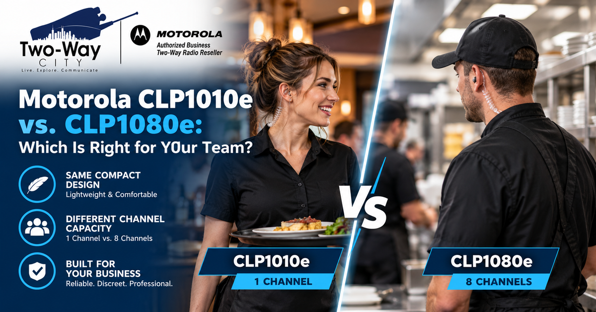 Motorola CLP1010e vs. CLP1080e: Which Is Right for Your Team?