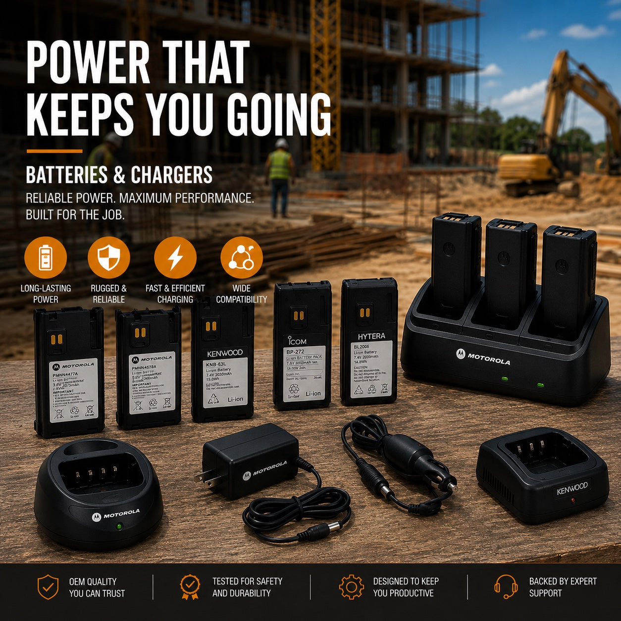 Batteries & Chargers