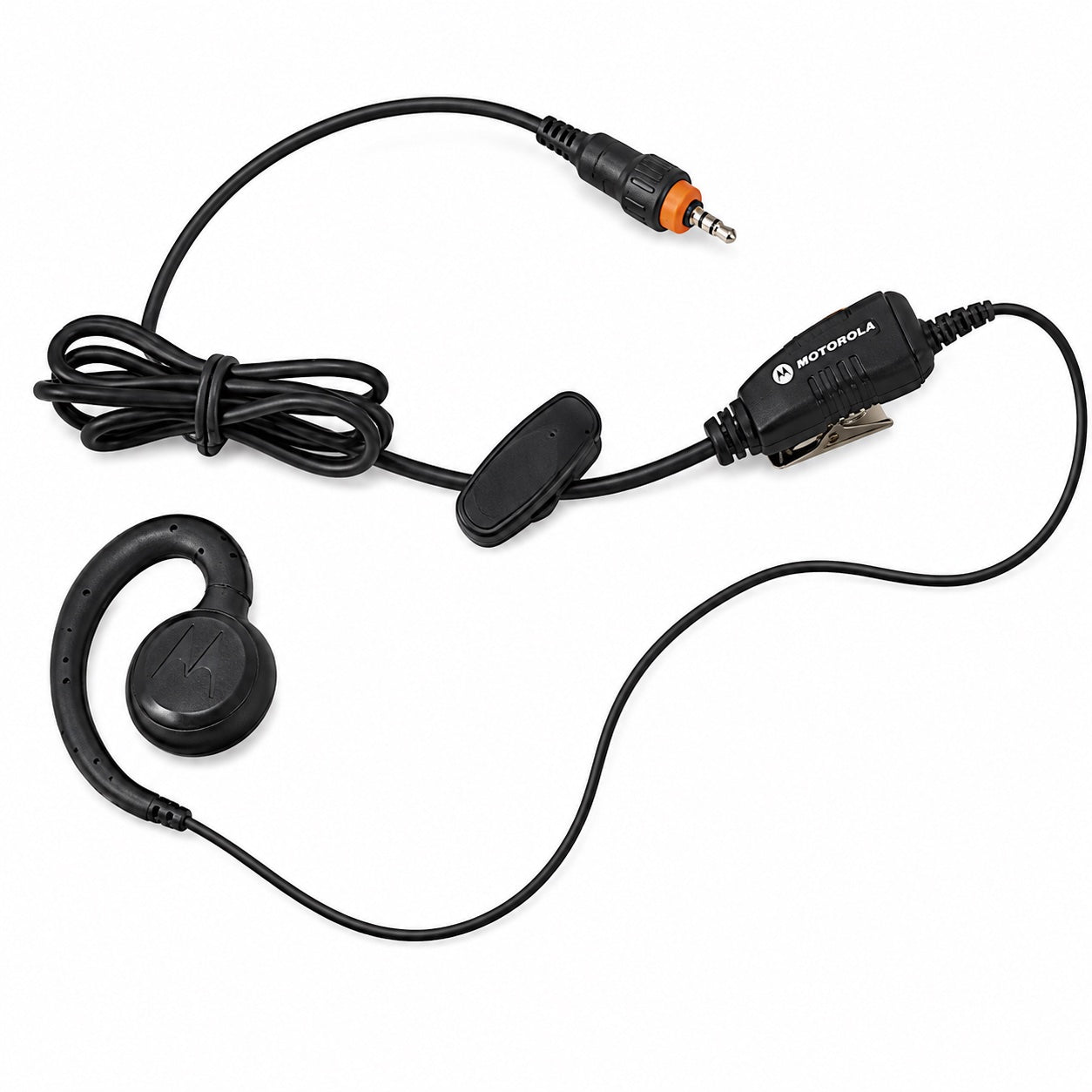 Motorola HKLN4455 Over-the-Ear Earpiece with In-Line PTT