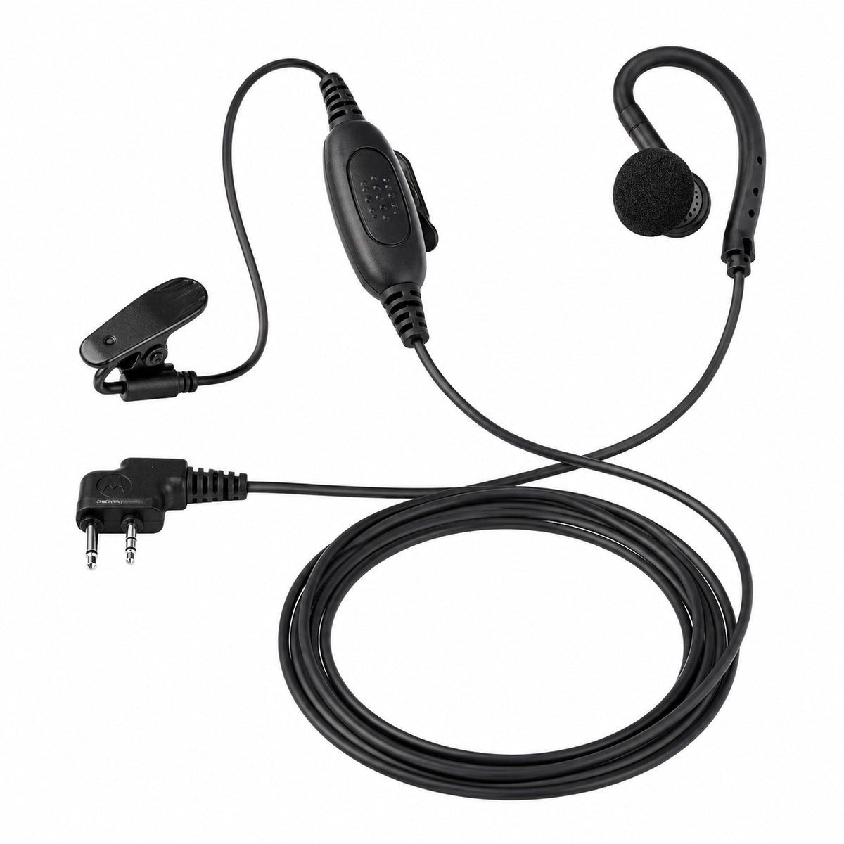 Motorola 53866 Earbud with In-Line Microphone & PTT