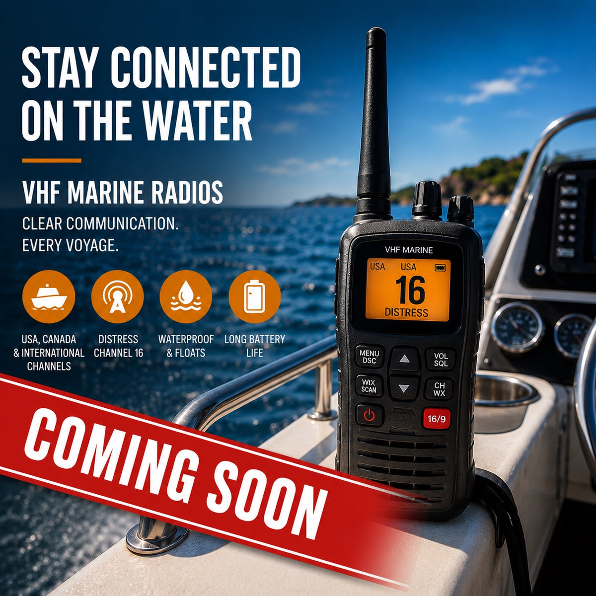 VHF Marine Radios